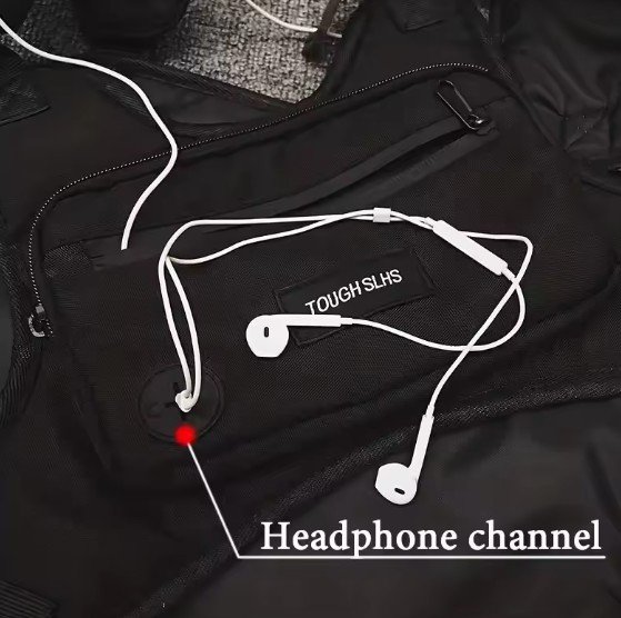 Dormin Chest Bag Waist Bag Hip Hop Streetwear Large Capacity Sports Casual Tactical Vest Bags for Men