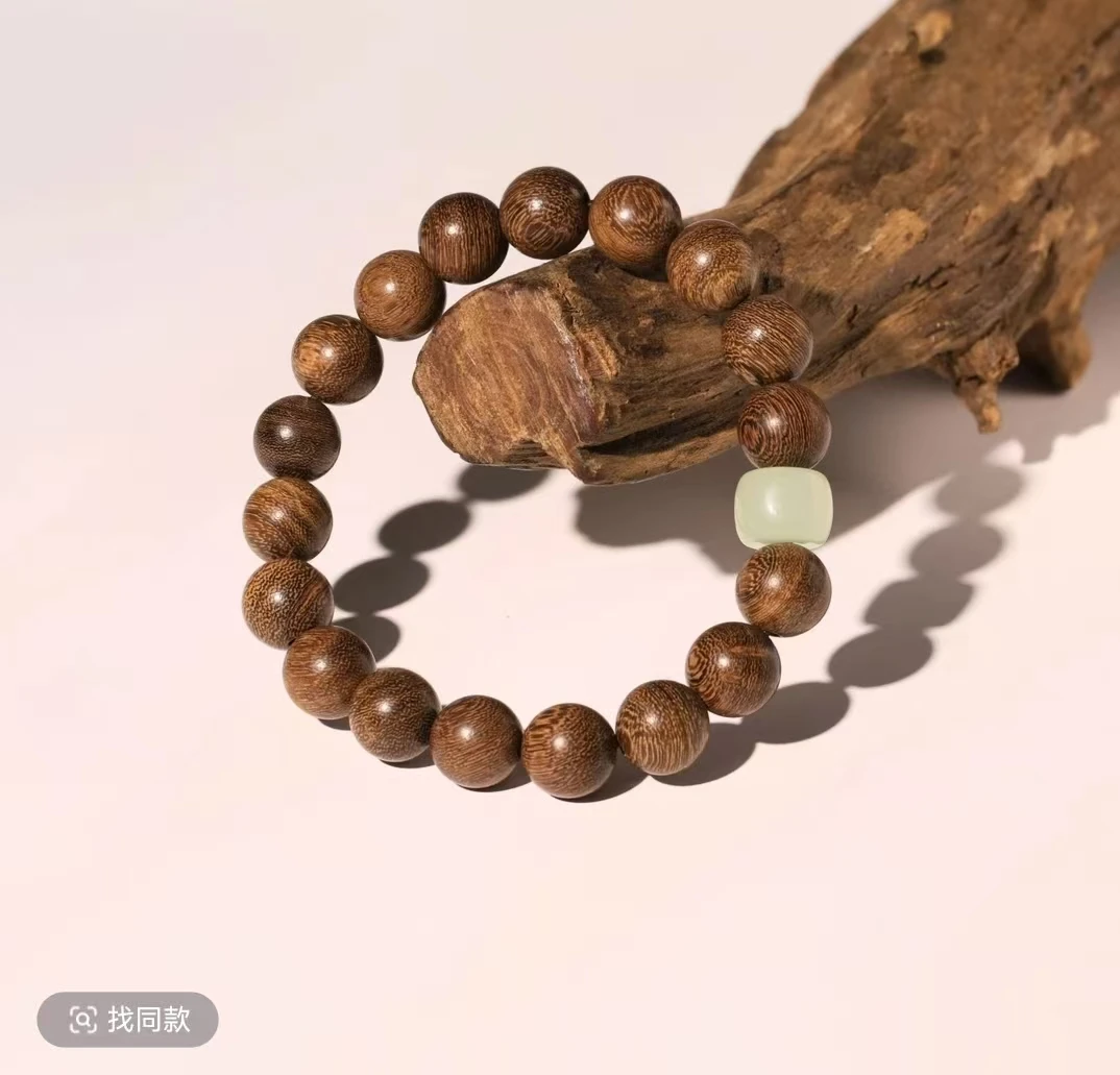 Uioe non-metallic delicate bracelet, round bead delicate bracelet, new Chinese ethnic style bracelet, unisex bracelet.