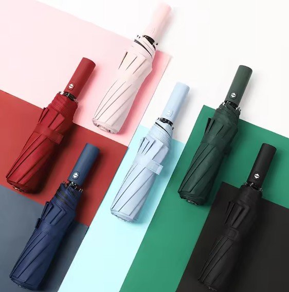 12 Bones Windproof Double Layer Resistant Umbrella Fully Automatic Rain Men Women Luxury Business Male Large Umbrellas Parasol