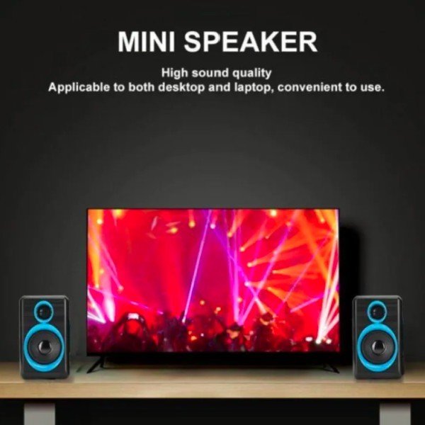 Hi-Fi Loud Sound Speakers for Multimedia Devices