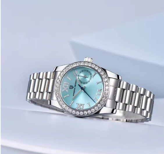 PAGANI DESIGN 2024 New 32MM Women's Wristwatch Elegant Luxury Quartz Watch For Women Fashion Waterproof Watches Sapphire Clock