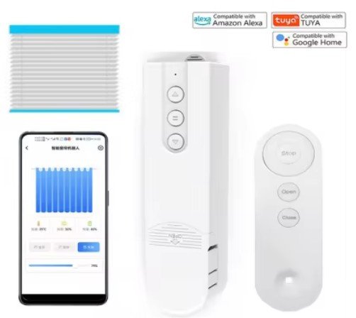 Tuya Smart Blind Motor Wifi Automatic Electric Roller Shutter Shadows App Control Lifting Curtain Opening Closing Driver