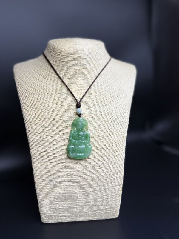 Jadeite Guanyin pendant