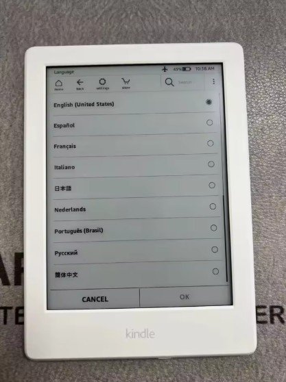 Original 6" Generation Original Kindle 8th Registerable E-Book Reader Touch Screen Ebook Without Backlight E-ink Ink Scree