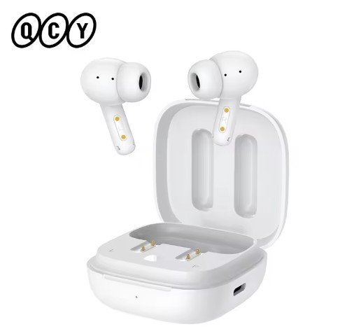 QCY T13 ANC Earphone Bluetooth 5.3 Active Noise Cancellation -28dB Wireless Headphone Fast Charge Earbuds 0.068' Low Latency